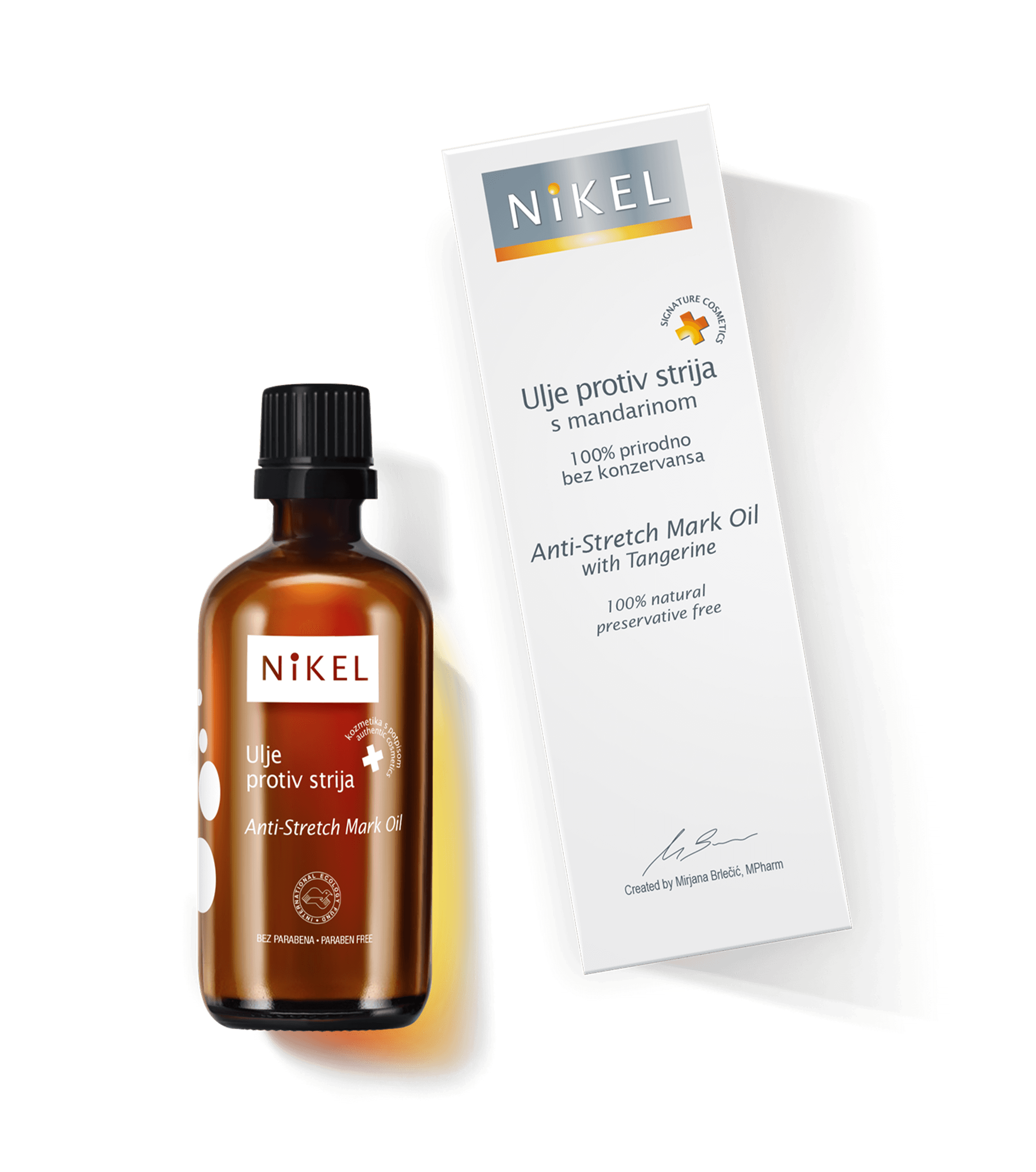 Ulje Protiv Strija s Mandarinom | Nikel Kozmetika™