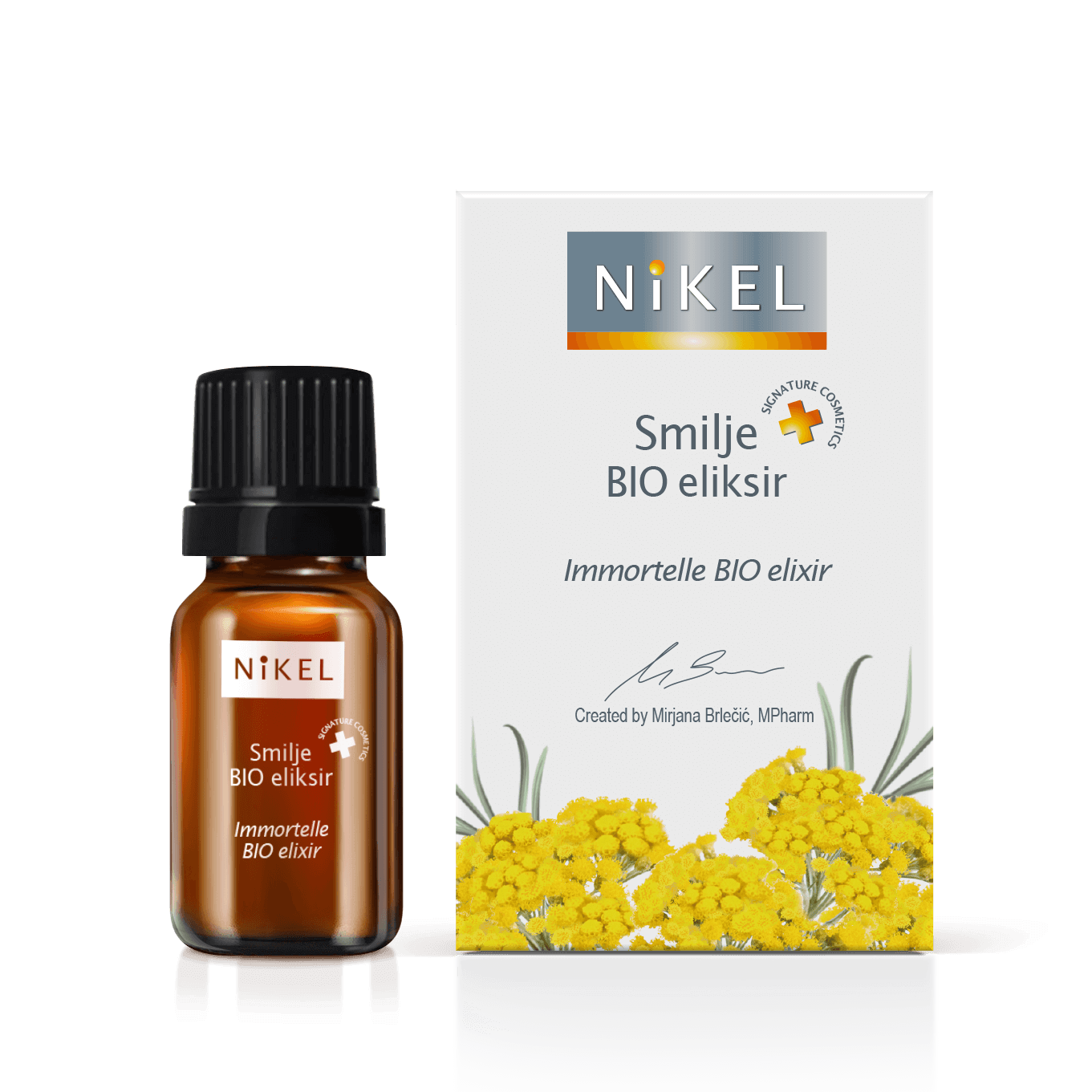 BIO eliksir protiv bora Smilje - Nikel kozmetika