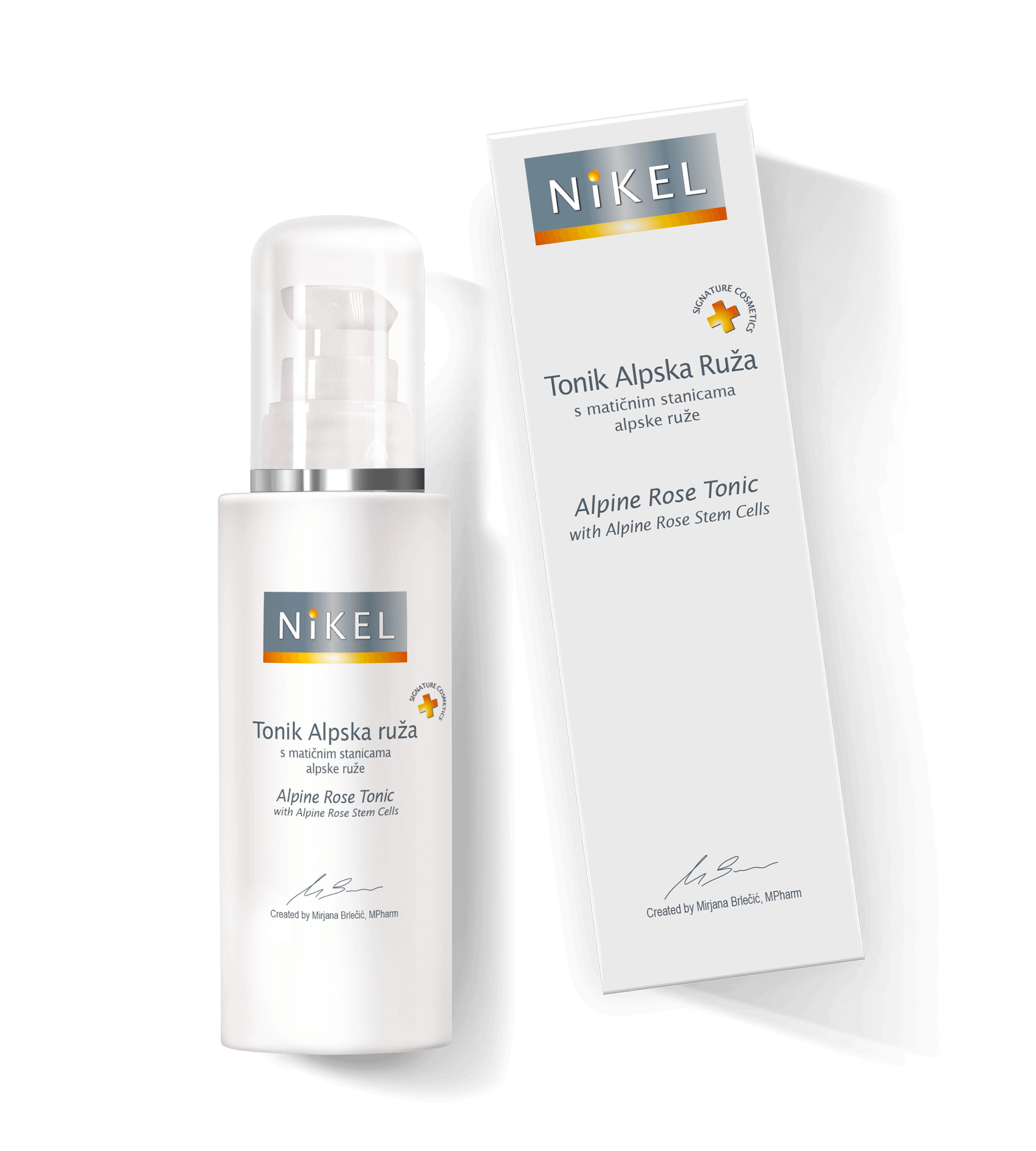 Tonik za lice s maticnim stanicama alpske ruže - NiKEL INOVACIJA