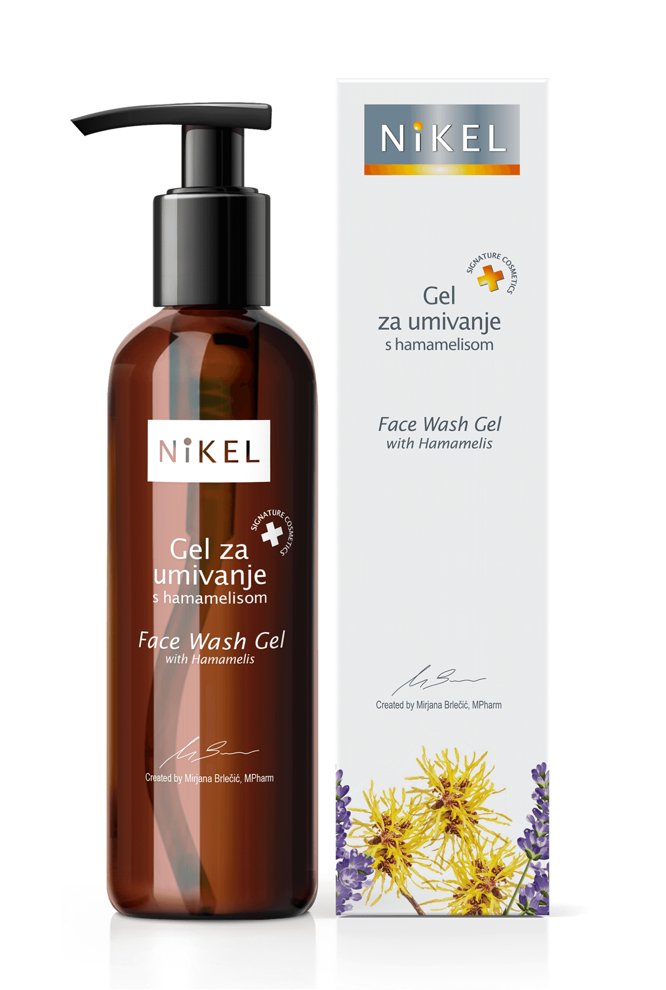 Gel za Umivanje Lica | Hamamelis | Nikel Kozmetika™