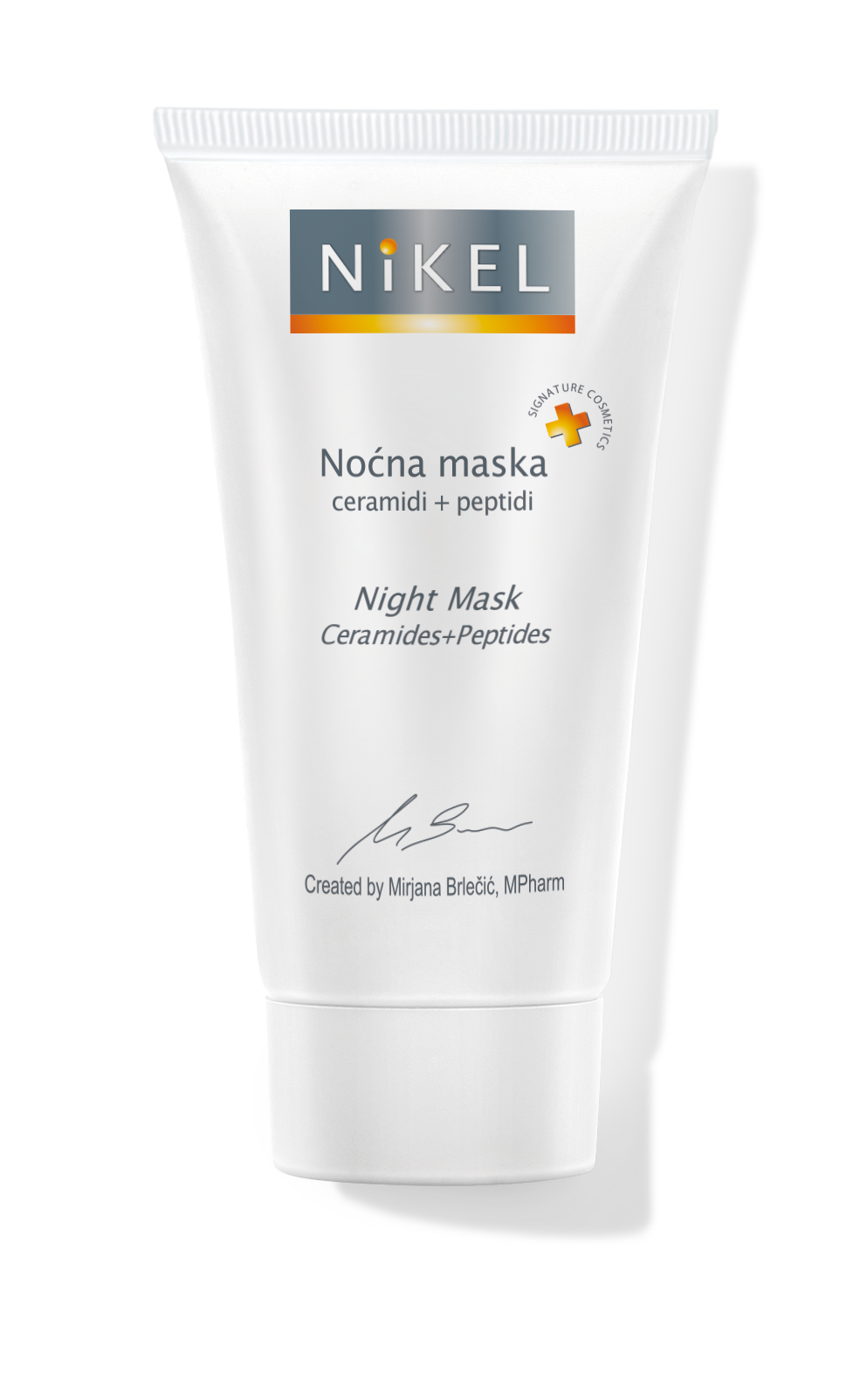 NiKEL Nocna maska za lice s ceramidima i peptidima za obnovu i hidrataciju kože tijekom noci