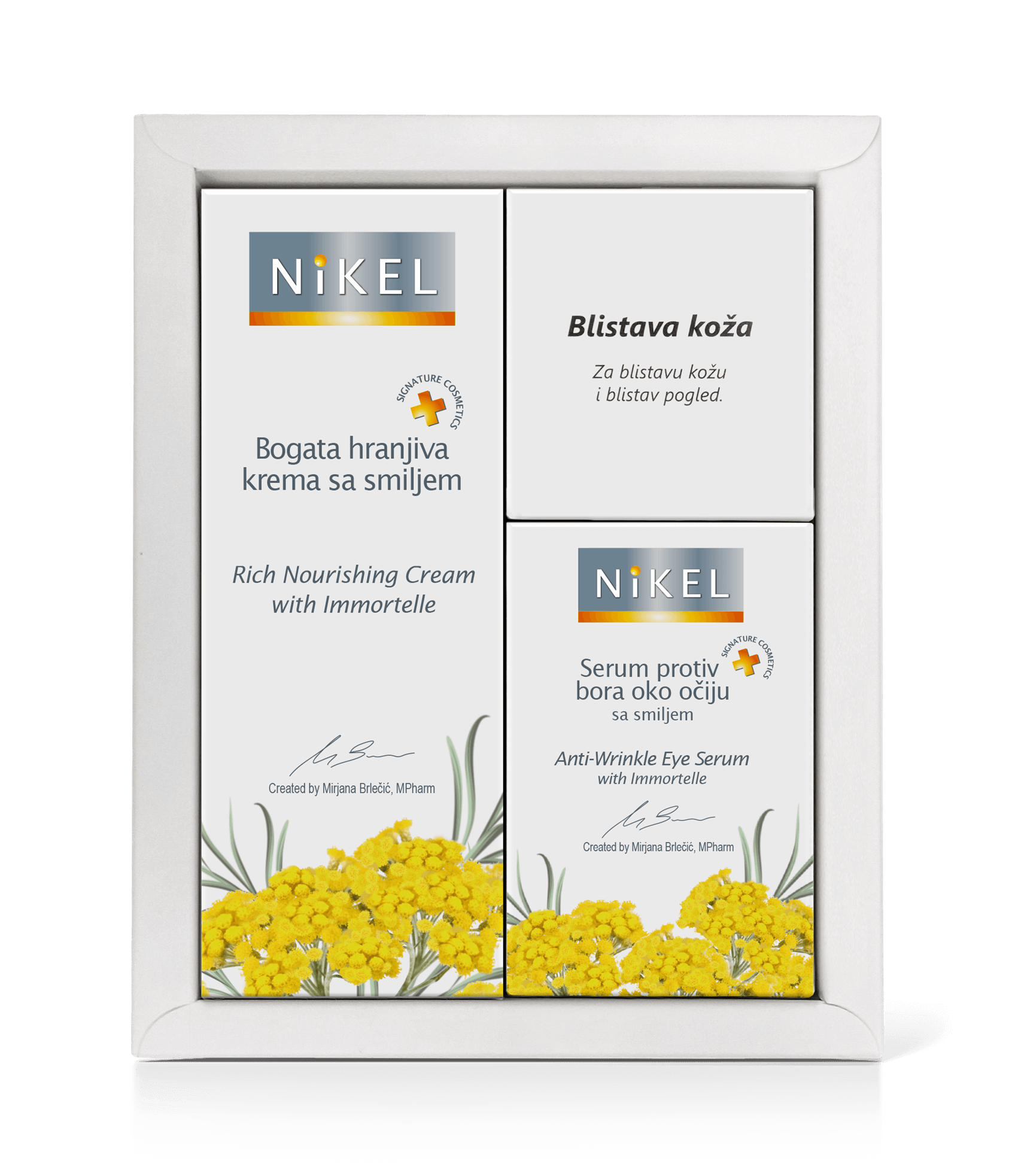 SET Blistava koža - Nikel kozmetika
